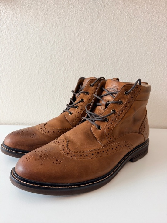 Other - Nunn Bush Odell II Men’s 11 Tan Crazy Horse Leather Wingtip Boots